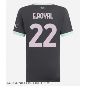 AC Milan Emerson Royal #22 Kolmaspaita Naisten 2024-25 Lyhythihainen